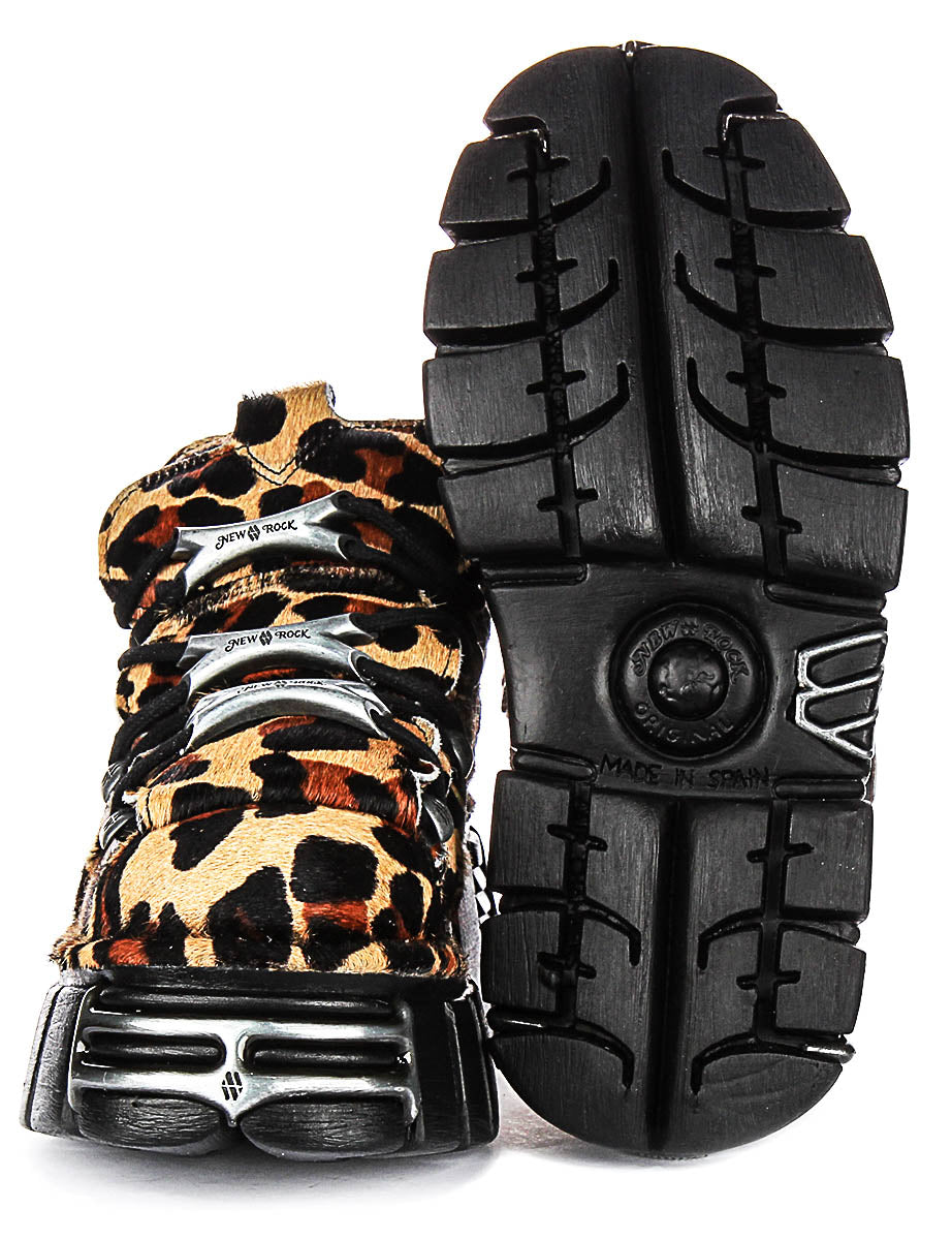 Newrock 106 Tower In Leopard Print