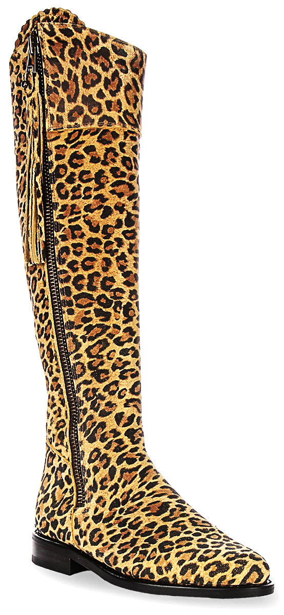 Justinreess England Valentina Slim In Leopard For Women