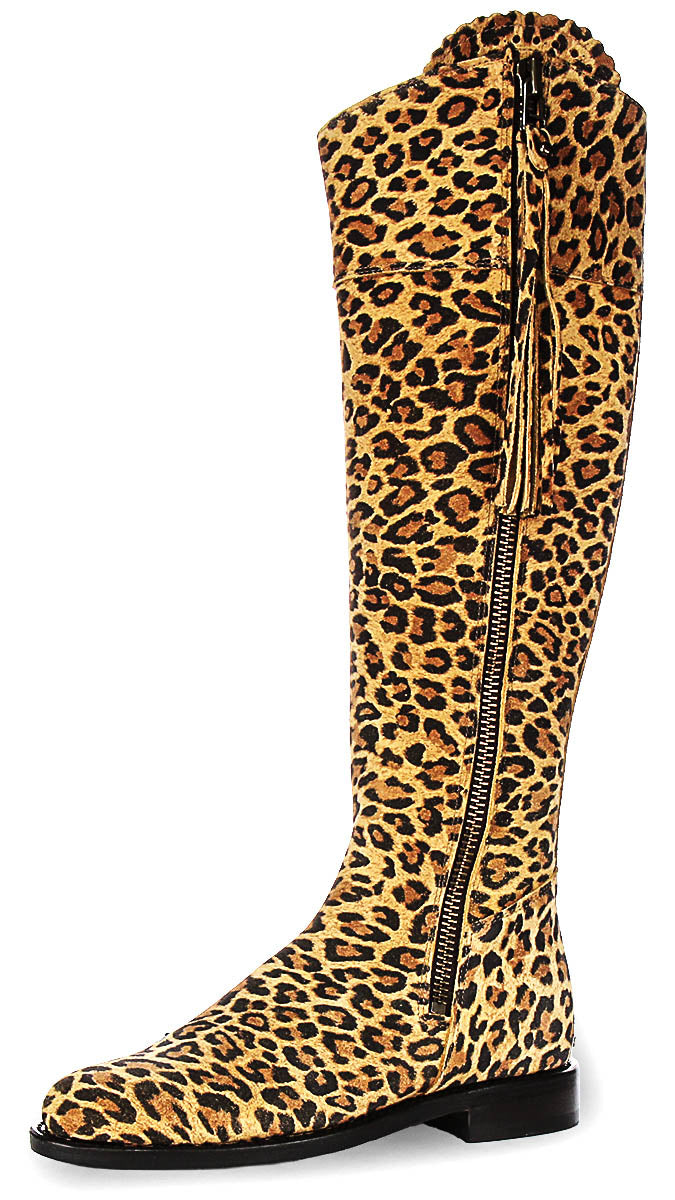 Justinreess England Valentina Slim In Leopard For Women