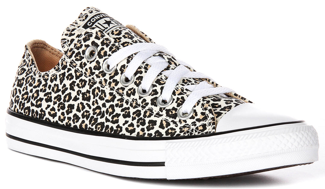 Converse All Star Low A14941C In Leopard Print