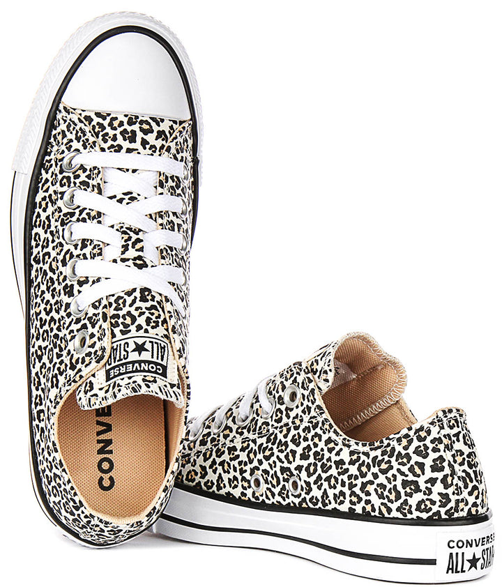Converse All Star Low A14941C In Leopard Print