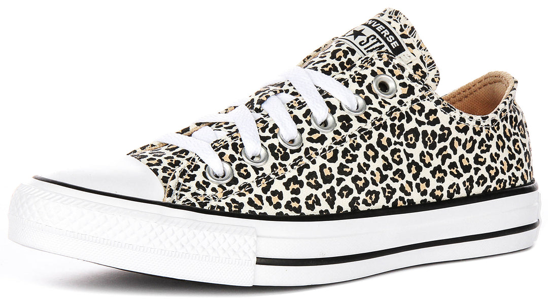 Converse All Star Low A14941C In Leopard Print