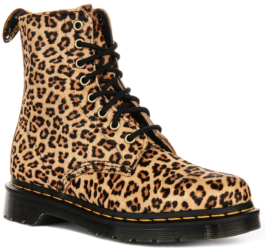 Dr Martens 1460 Pascal In Leopard Print For Women