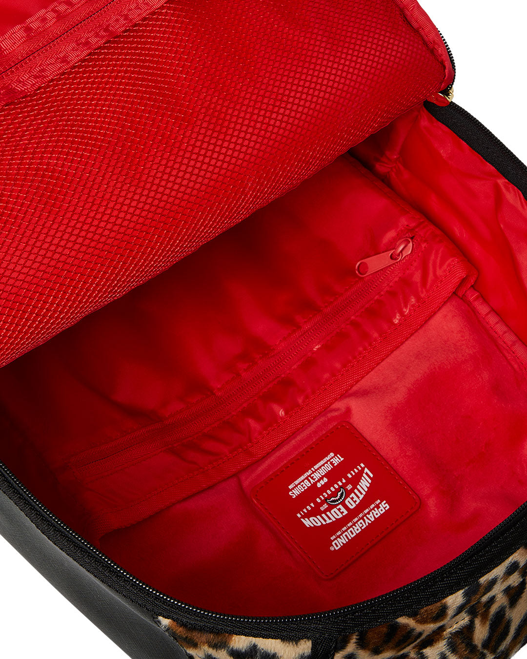 Sprayground Scareface Elvira Leopard Print In Leopard