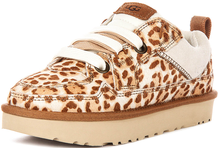 Ugg Australia W Lo Lowmel In Leopard For Women