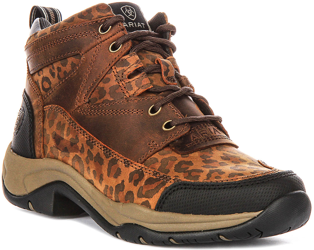 Ariat Terrain Boot In Leopard Print For Women