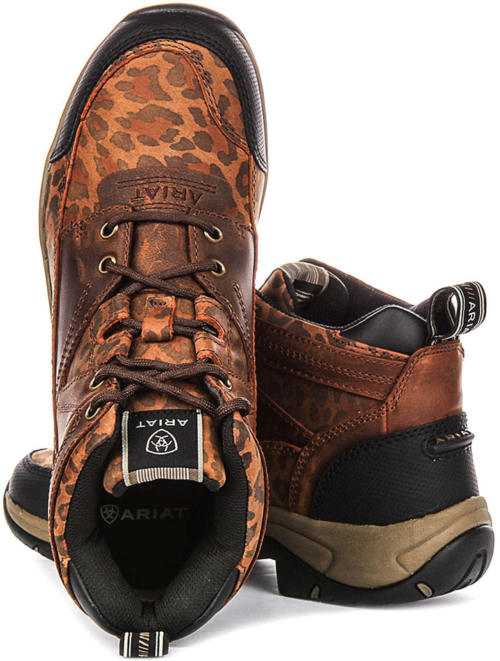 Ariat Terrain Boot In Leopard Print For Women