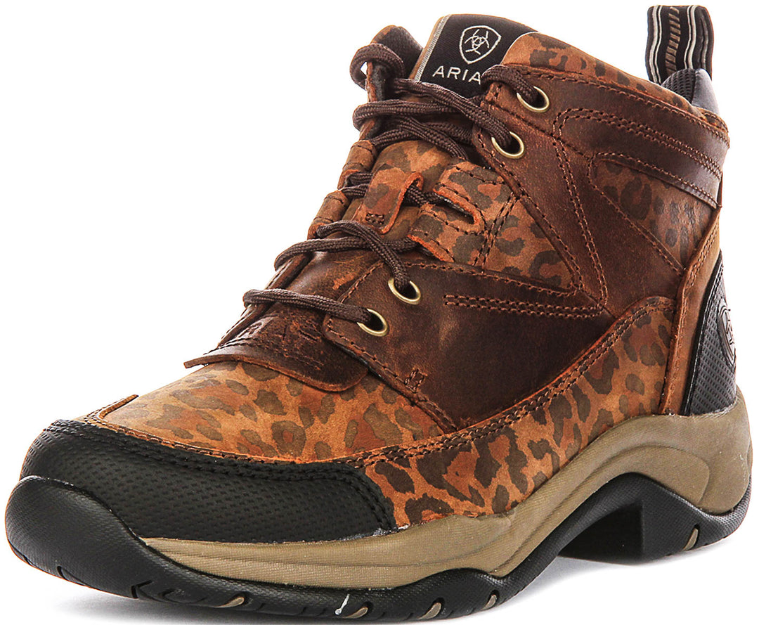 Ariat Terrain Boot In Leopard Print For Women