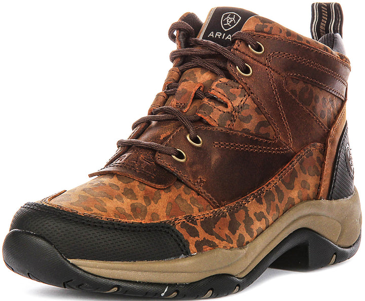 Ariat Terrain Boot In Leopard Print For Women