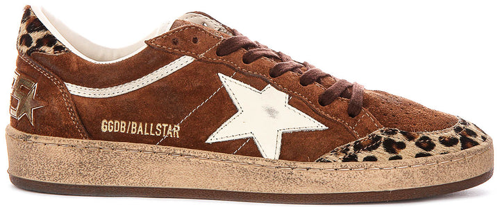 Golden Goose Ball Star In Leopard For Women