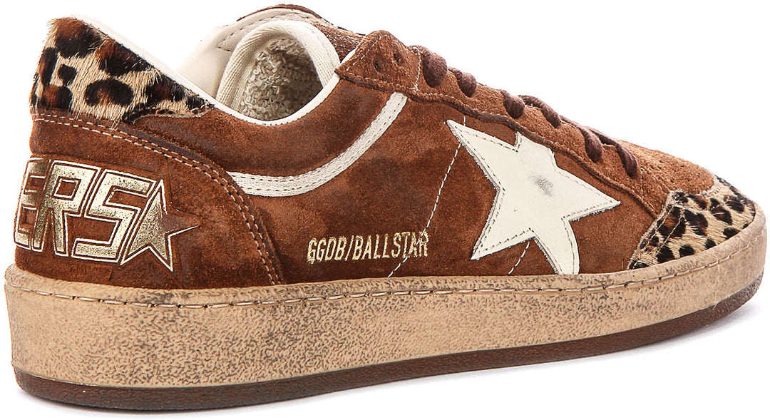 Golden Goose Ball Star In Leopard For Women