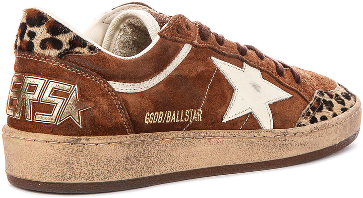 Golden Goose Ball Star In Leopard For Women