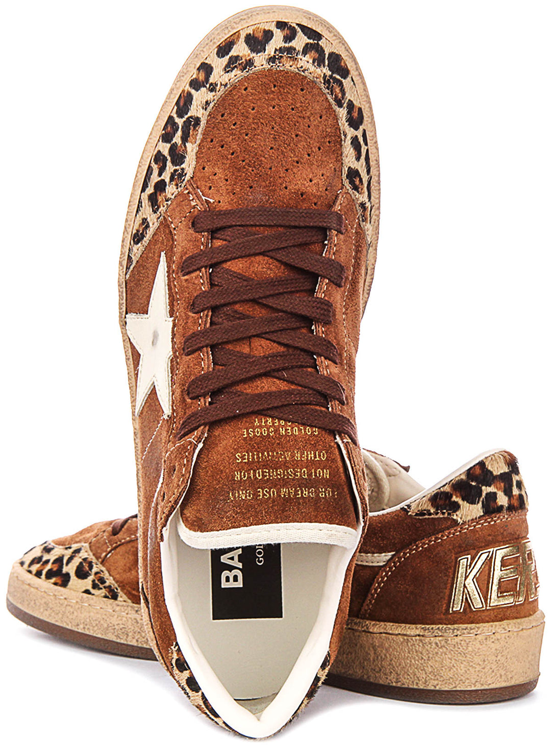 Golden Goose Ball Star In Leopard For Women