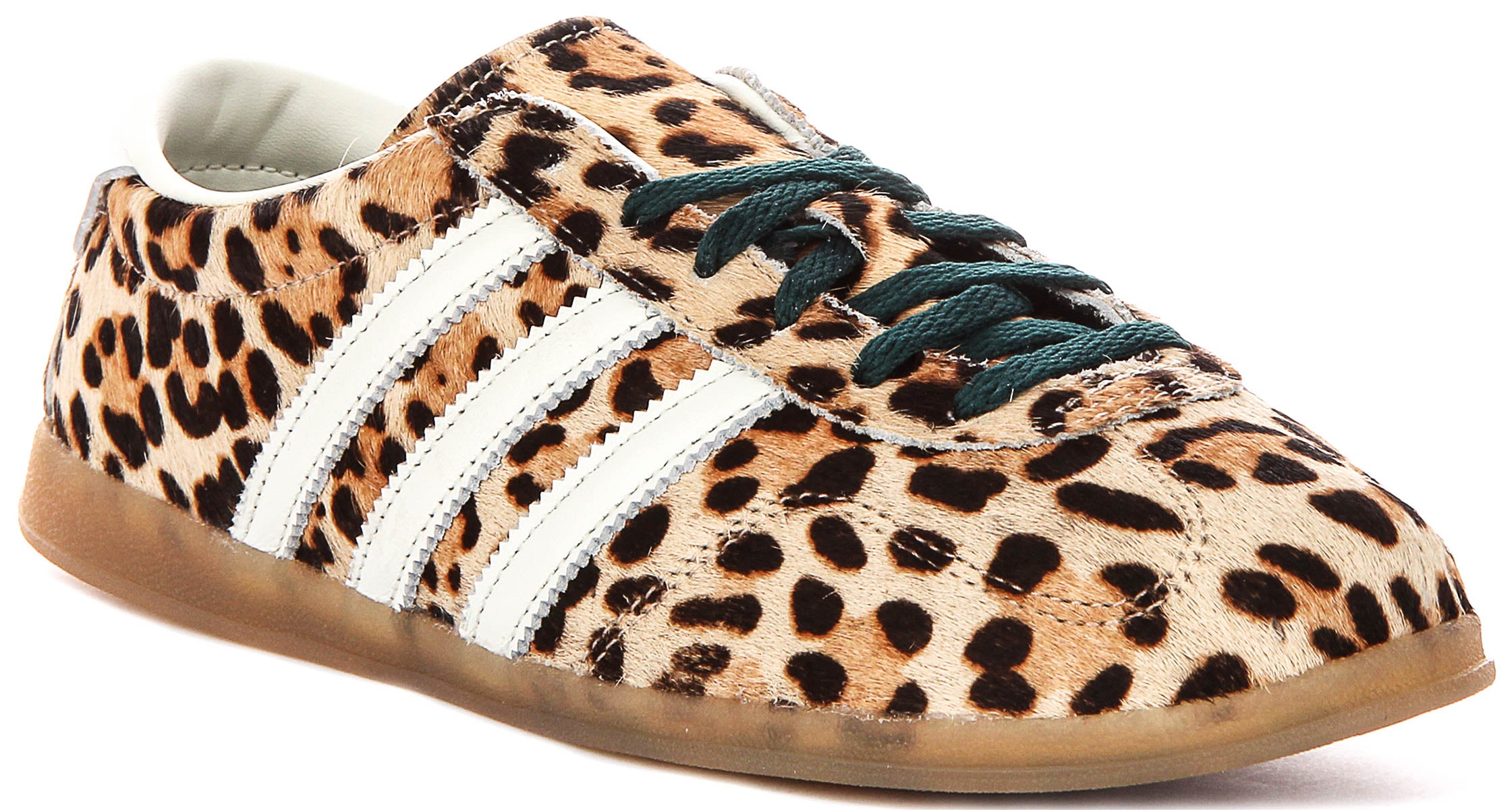 Adidas Gazelle Lo Pro In Leopard For Women | Slim Lace Up Trainers ...
