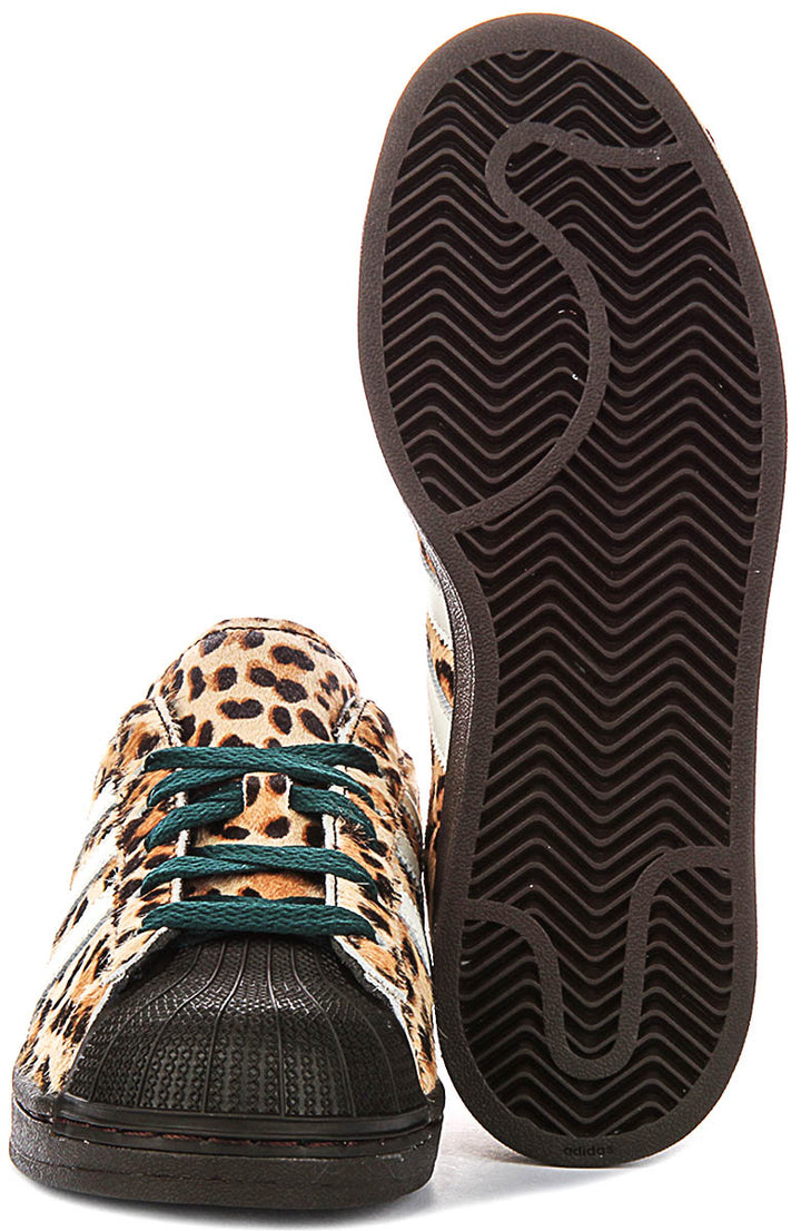 Adidas Superstar II W In Leopard For Women