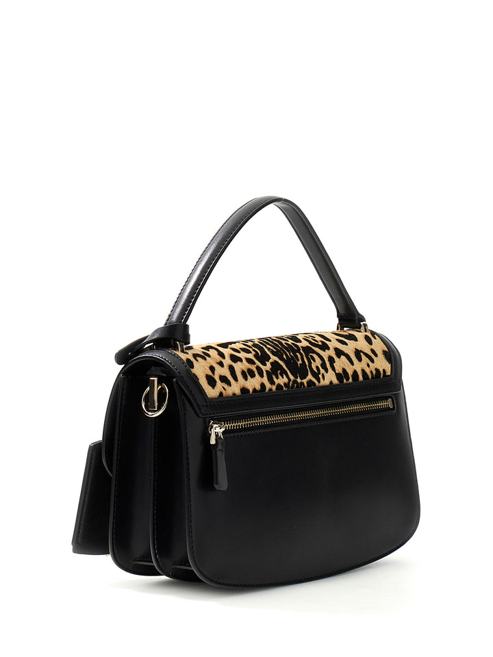 Guess Audrey Structured Hand Bag In Leopard For Women