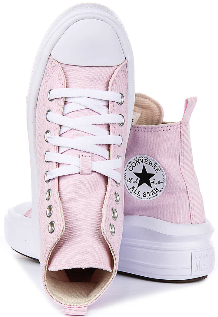 Converse Chuck Taylor Move A15857C High Platform In Light Pink For Juniors