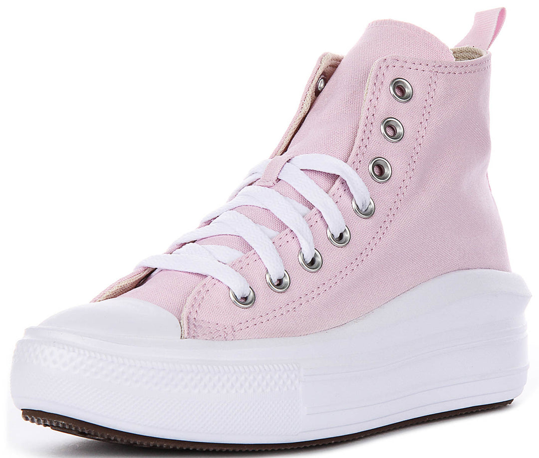 Converse Chuck Taylor Move A15857C High Platform In Light Pink For Juniors