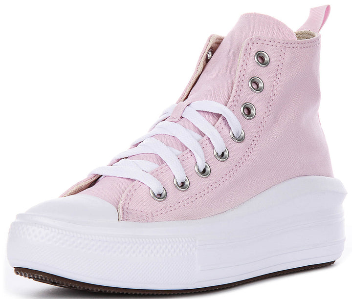 Converse Chuck Taylor Move A15857C High Platform In Light Pink For Juniors