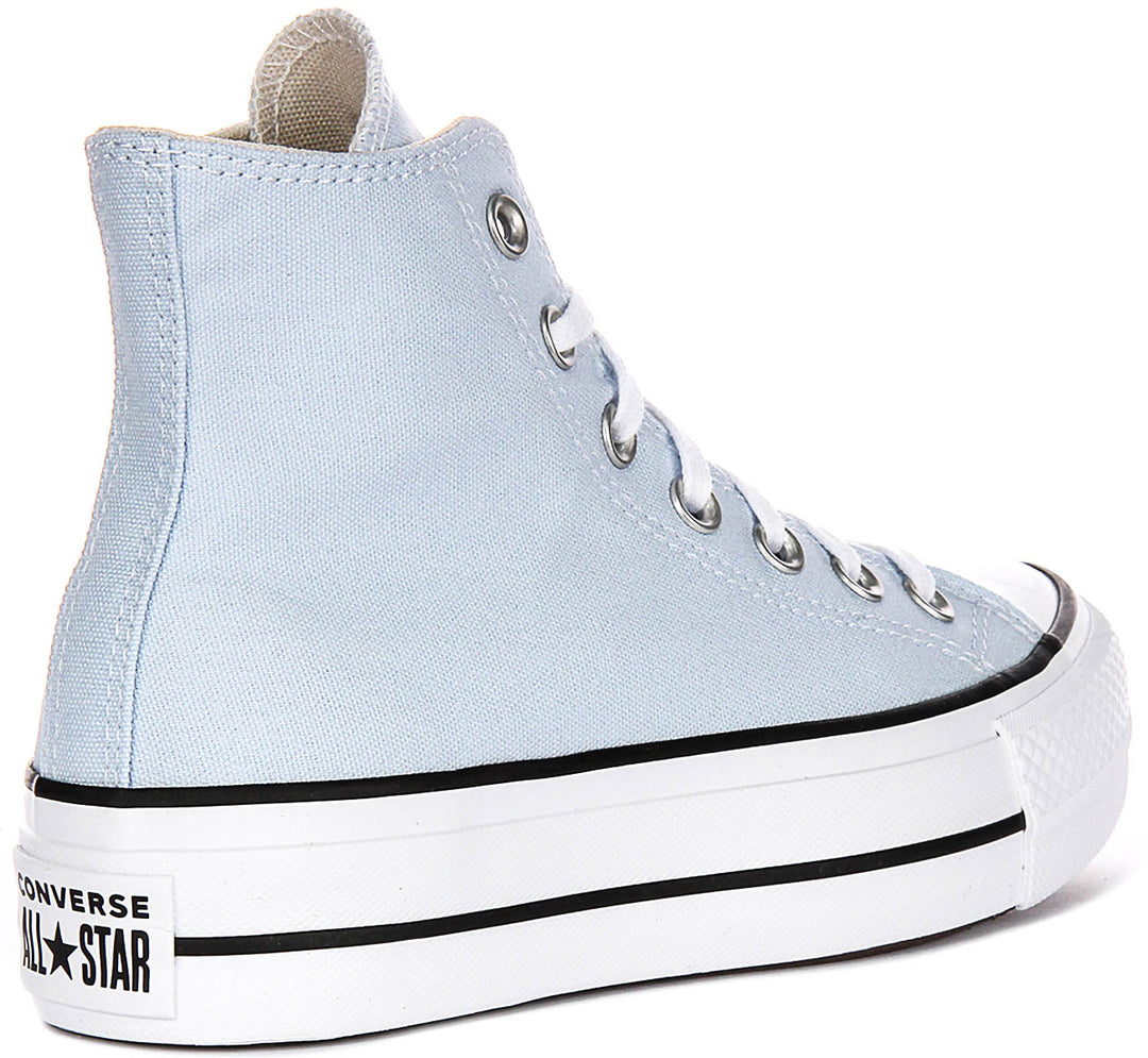 Converse All Star Lift Platform A10644C In Light Blue