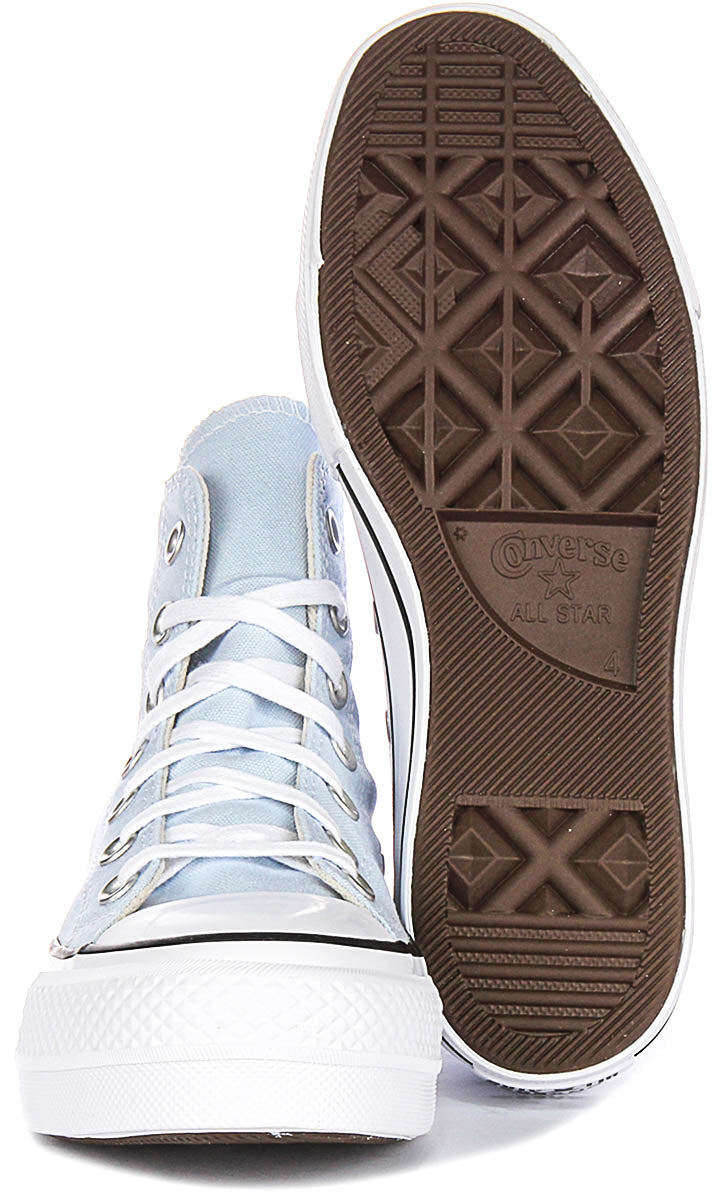 Converse All Star Lift Platform A10644C In Light Blue
