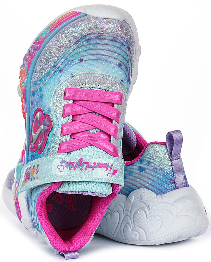 Skechers Eternal Lights In Light Blue For Kid