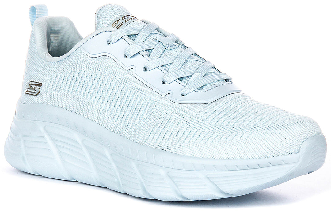 Skechers Bobs Sport Flex In Light Blue For Women