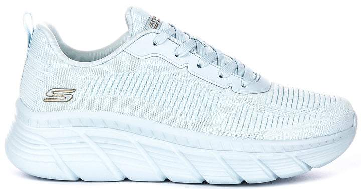 Skechers Bobs Sport Flex In Light Blue For Women