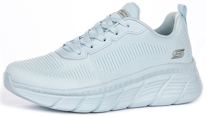 Skechers Bobs Sport Flex In Light Blue For Women