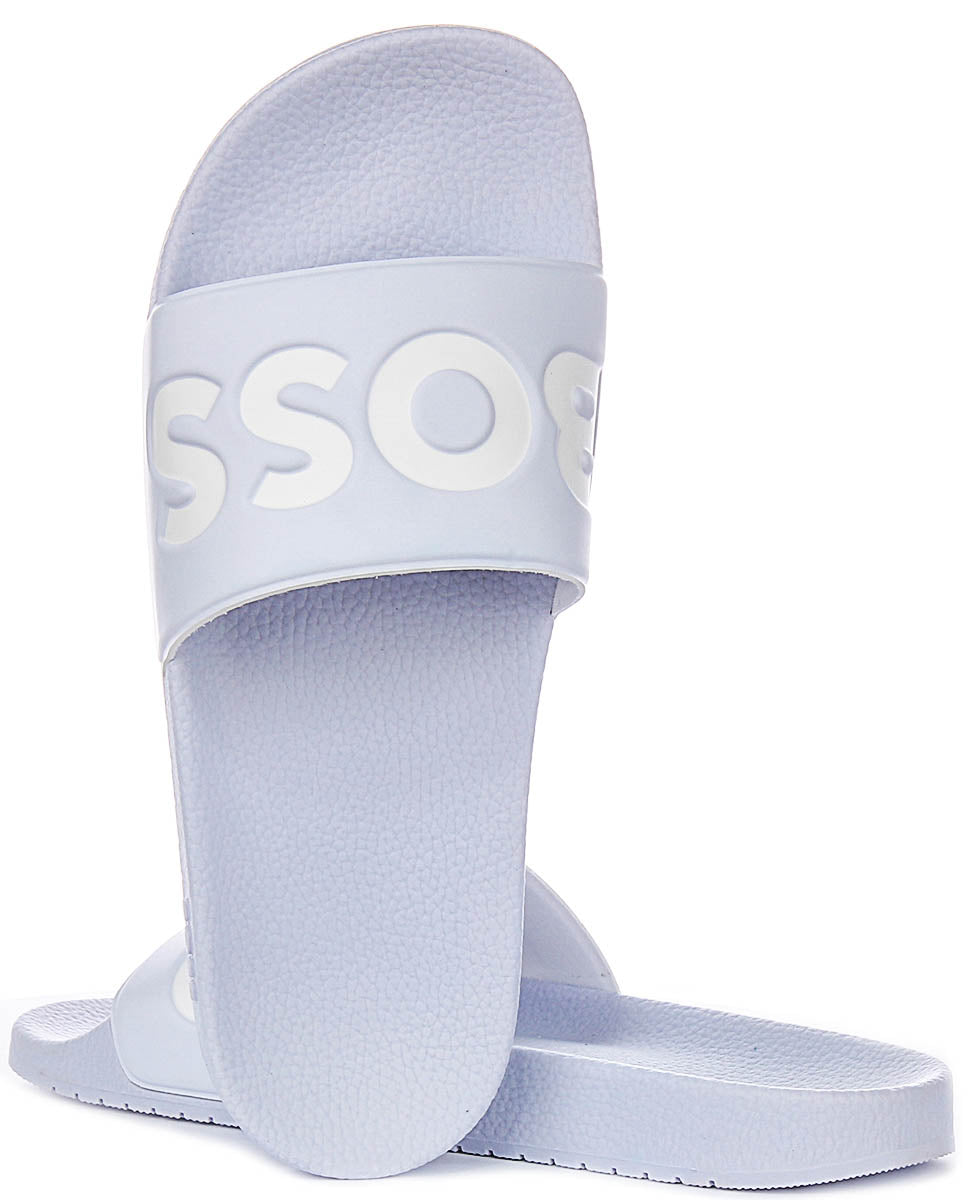 Boss Aryeh Slide In Light Blue For Men