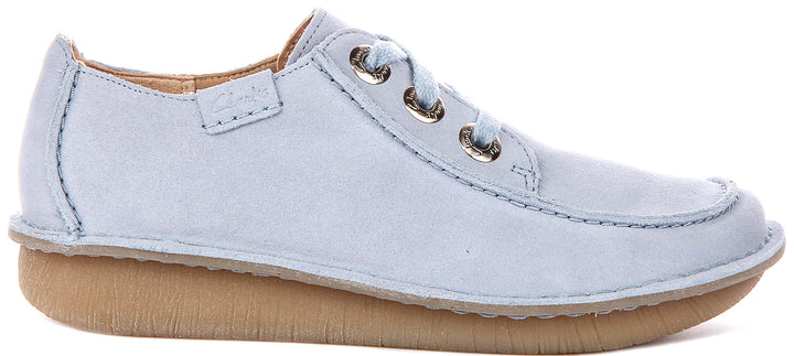 Clarks Funny Dream In Light Blue For Women