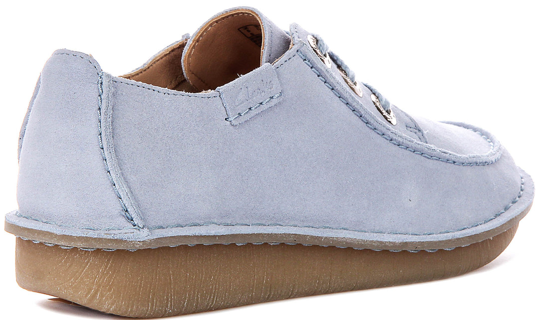 Clarks Funny Dream In Light Blue For Women