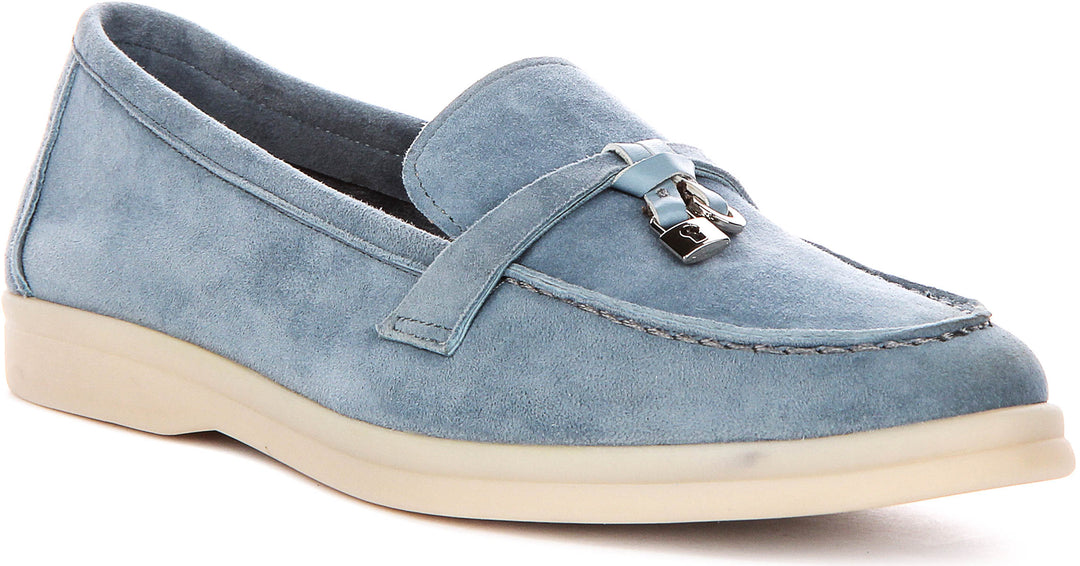Justinreess England Emma In Light Blue For Women