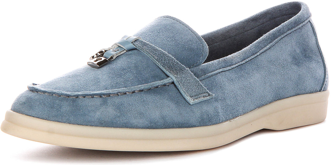 Justinreess England Emma In Light Blue For Women