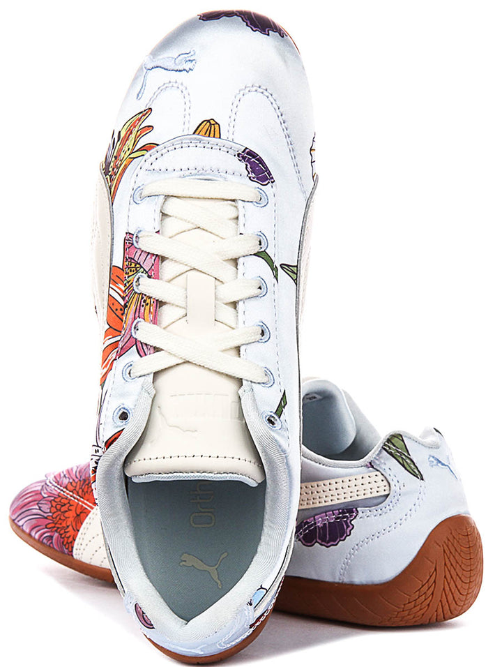 Puma Speedcat Silk In Blue Floral