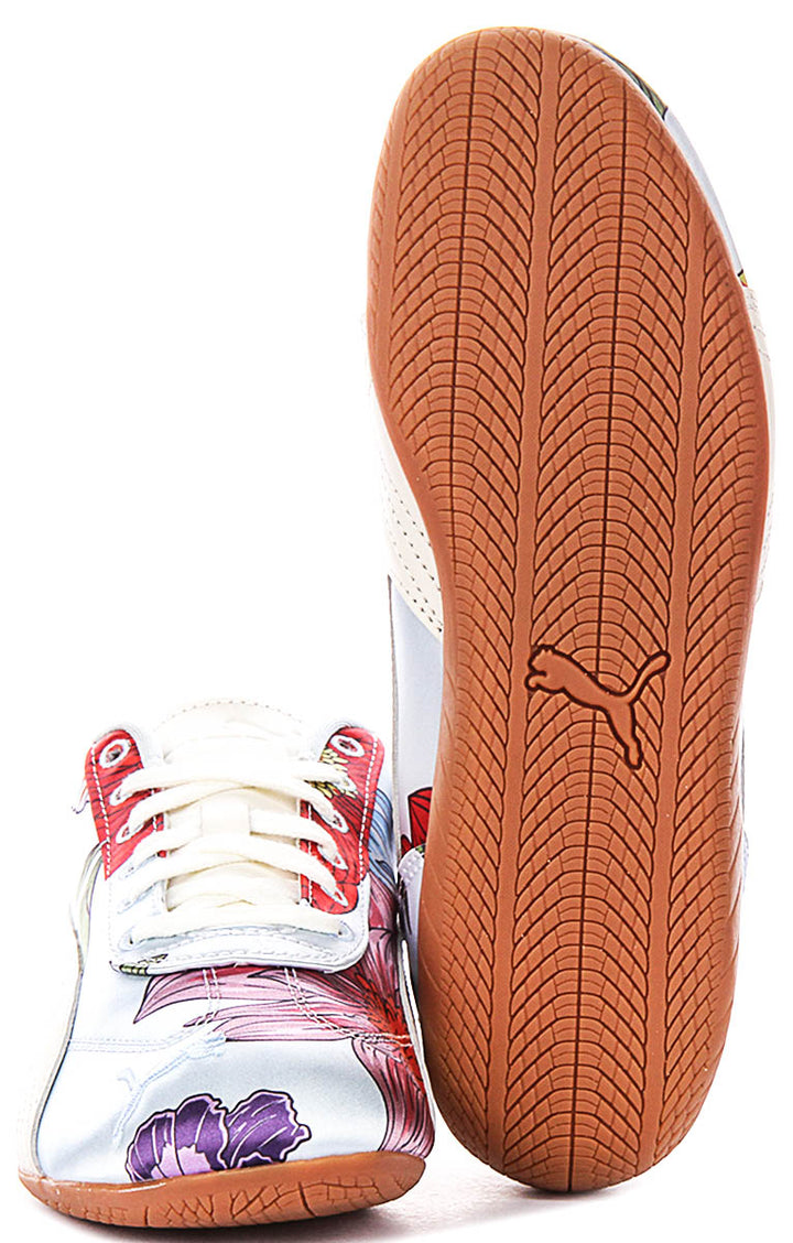 Puma Speedcat Silk In Blue Floral