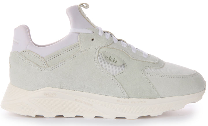 Ekn Larch Trainer In Light Grey