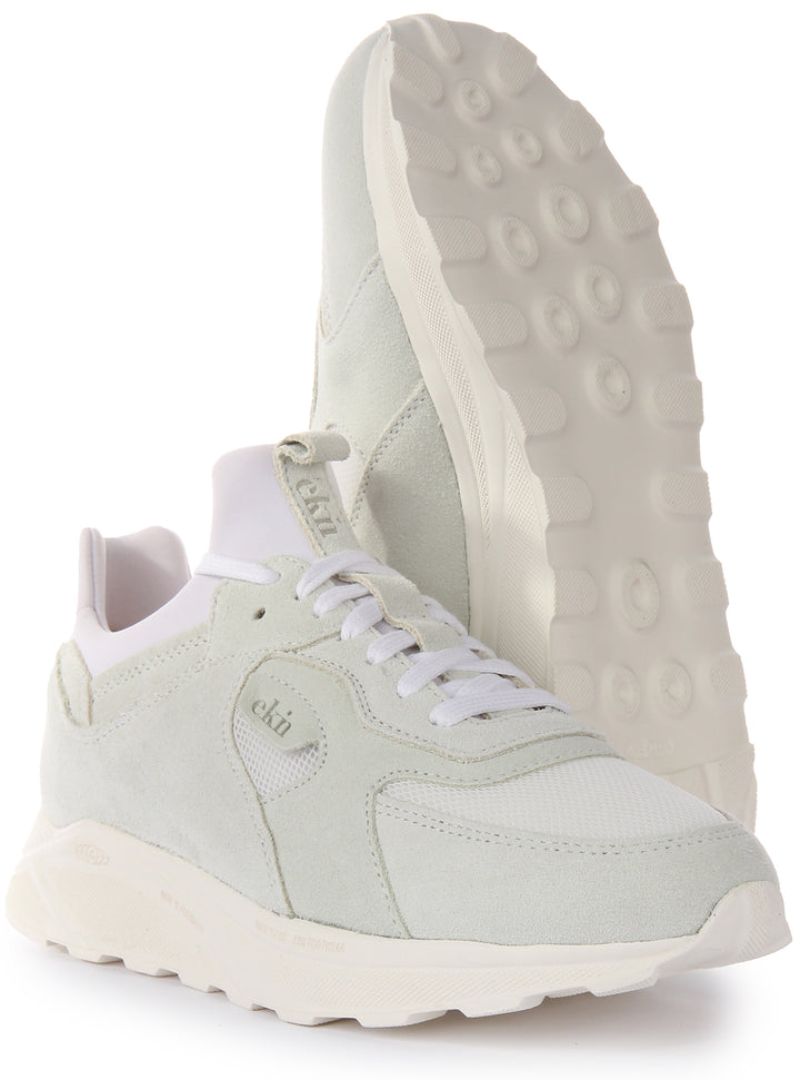 Ekn Larch Trainer In Light Grey