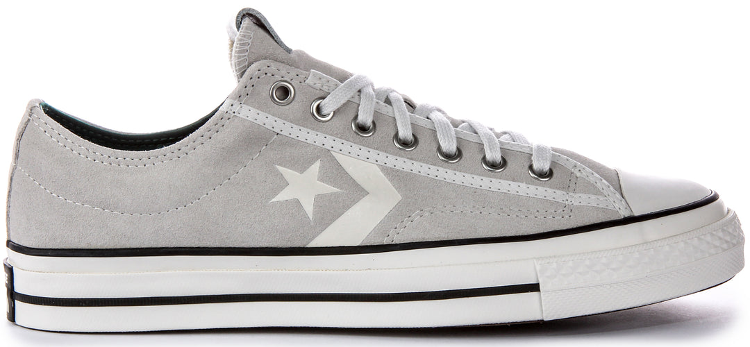 Converse Star Player 76 A05622C In Light Grey Suede