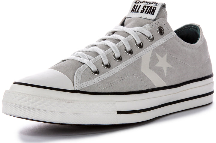 Converse Star Player 76 A05622C In Light Grey Suede