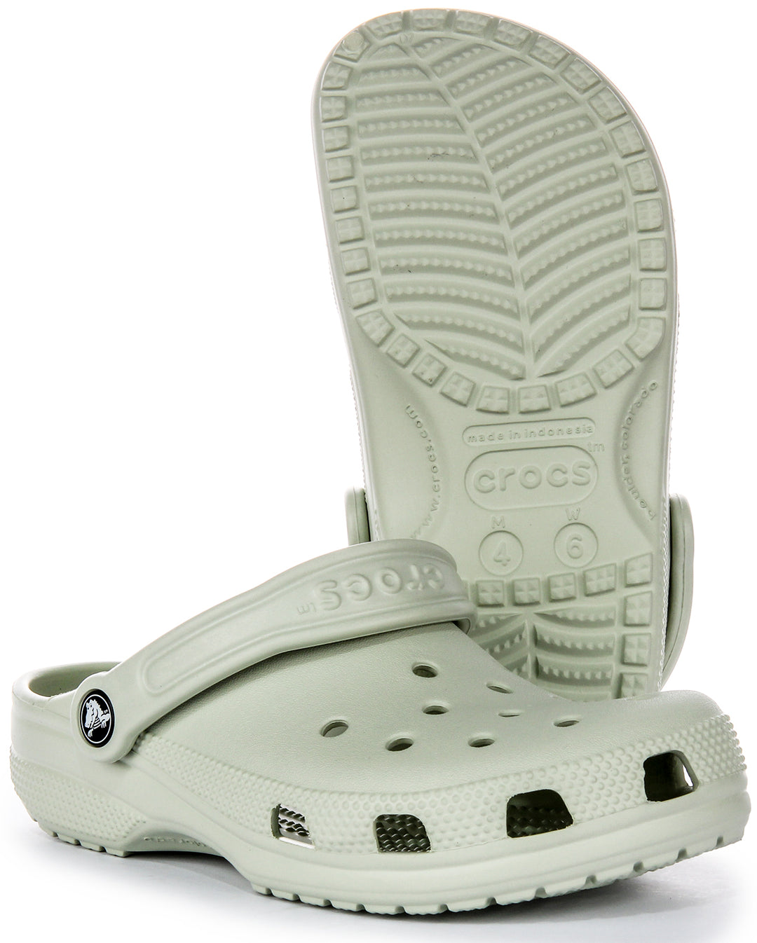 Light Color Crocs Crocs Classic Psr In Light Grey | Fully Molded Croslite Heel Clogs ...