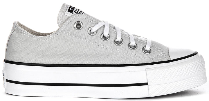 Converse All Star Ox Lift A11538C In Light Grey