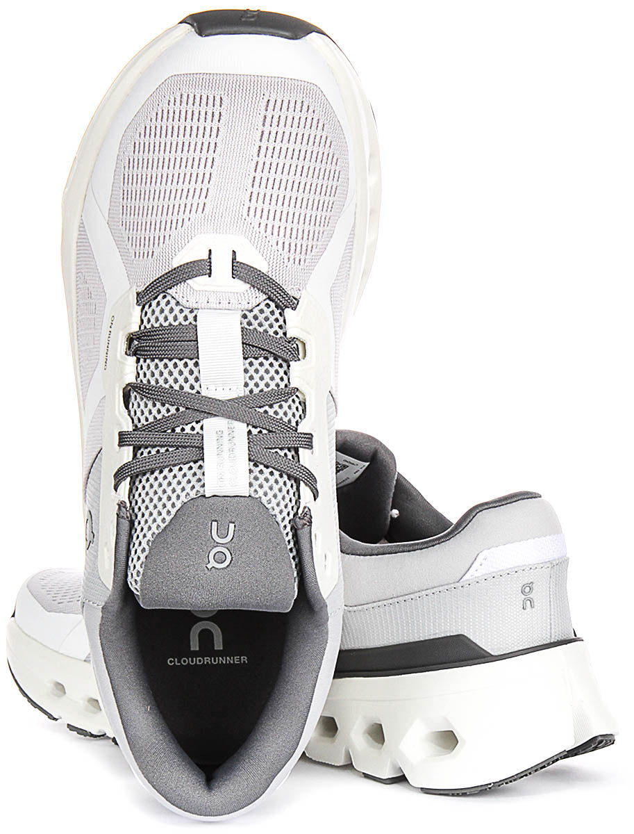 On Running Cloundrunner 2 In Light Grey For Men