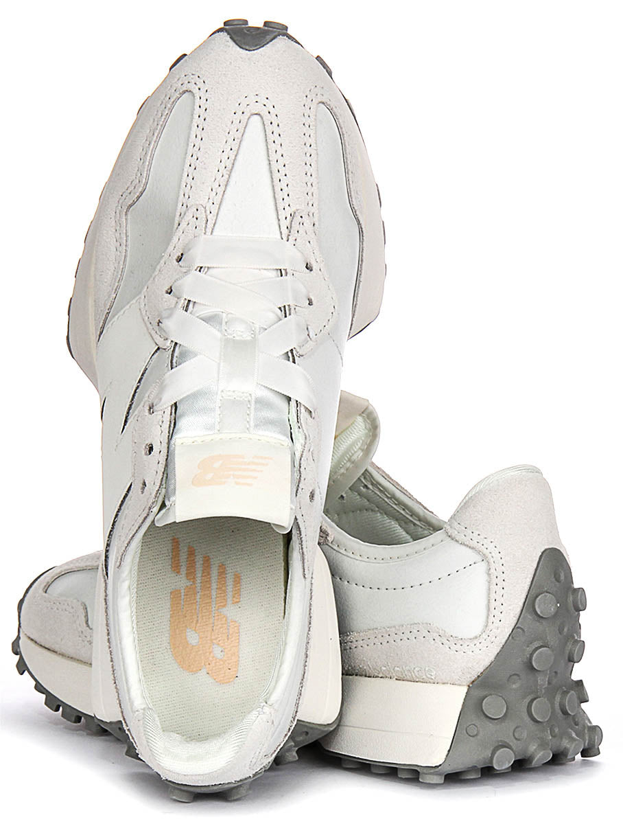 New Balance Ws327Mt In Light Grey For Women Lace Up Trainers