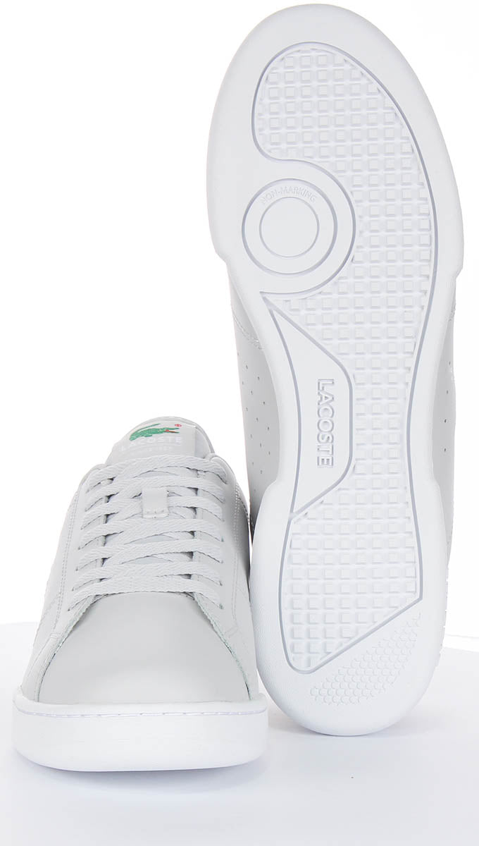 Lacoste Carnaby Cupsole in Hellgrau für Herren