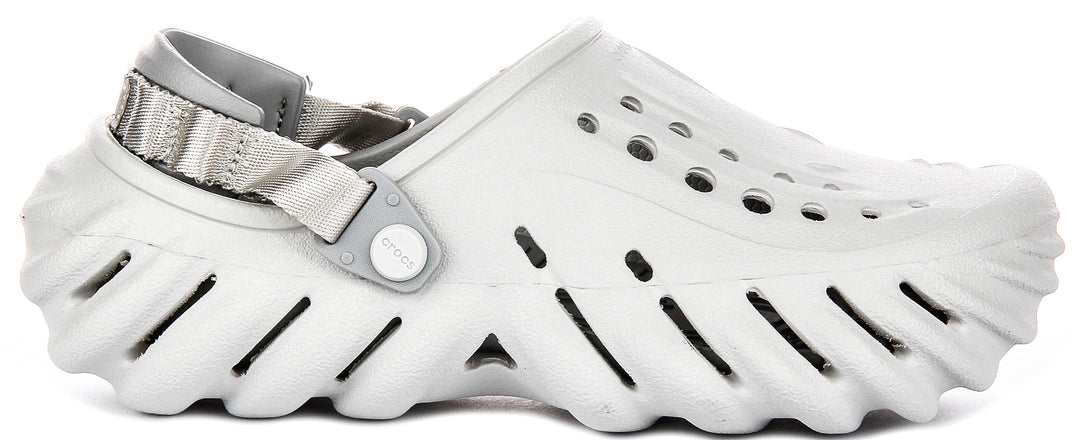Crocs Echo Clog In Light Grey