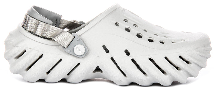 Crocs Echo Clog In Light Grey