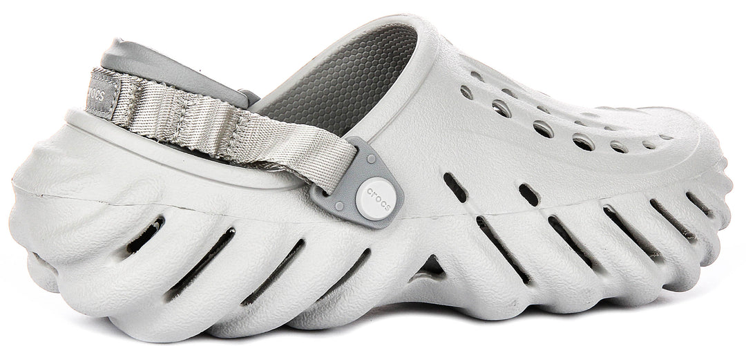 Crocs Echo Clog In Light Grey
