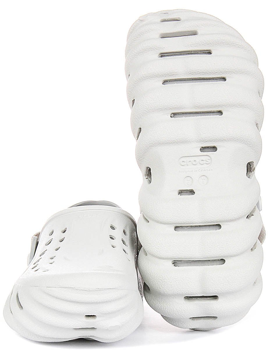 Crocs Echo Clog In Light Grey