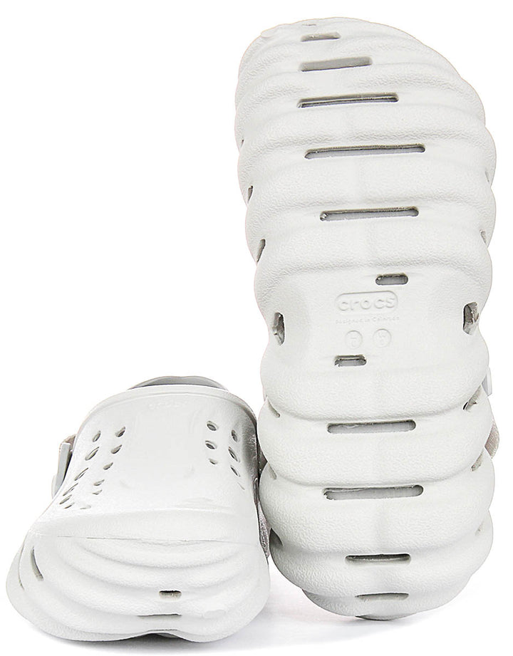 Crocs Echo Clog In Light Grey